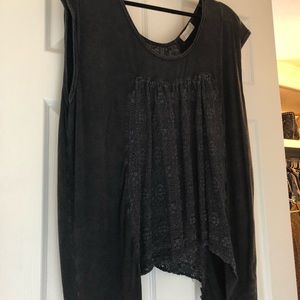 Altard state lace inset tunic